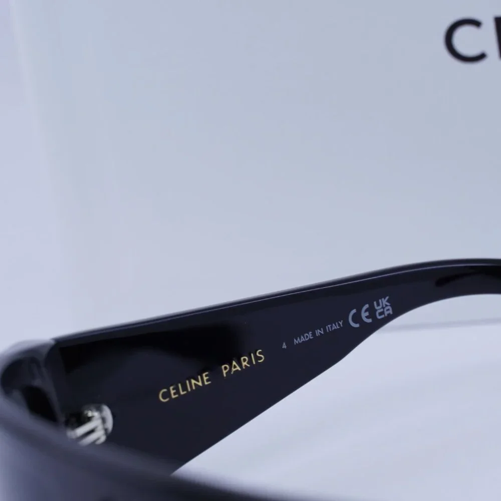 Final Price! Celine CL40291I 01A Black/Smoke Sunglasses - Picture 6 of 10